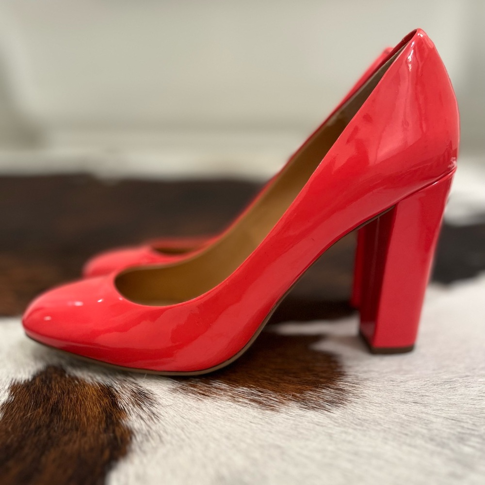JCrew Patent Heel